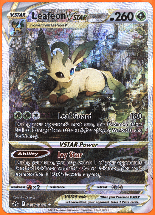 are graded pokemon cards worth more Glaceon VSTAR Crown Zenith GG40/GG70 PSA 10 – TBC Games main image 1